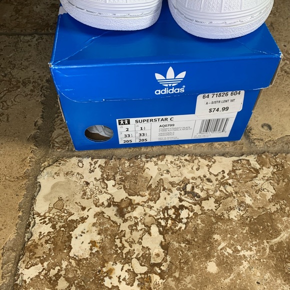 Adidas holographic sneakers (shell toe) - Picture 2 of 2